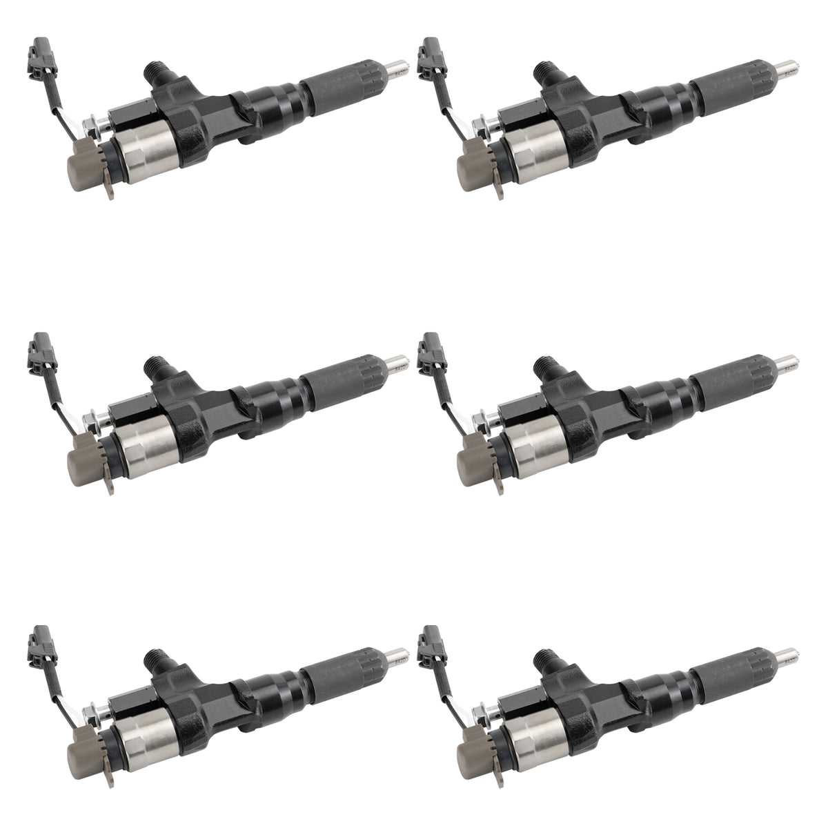 Hino J08E Fit Kobelco SK330-8 6PCS Fuel Injectors 095000-6593