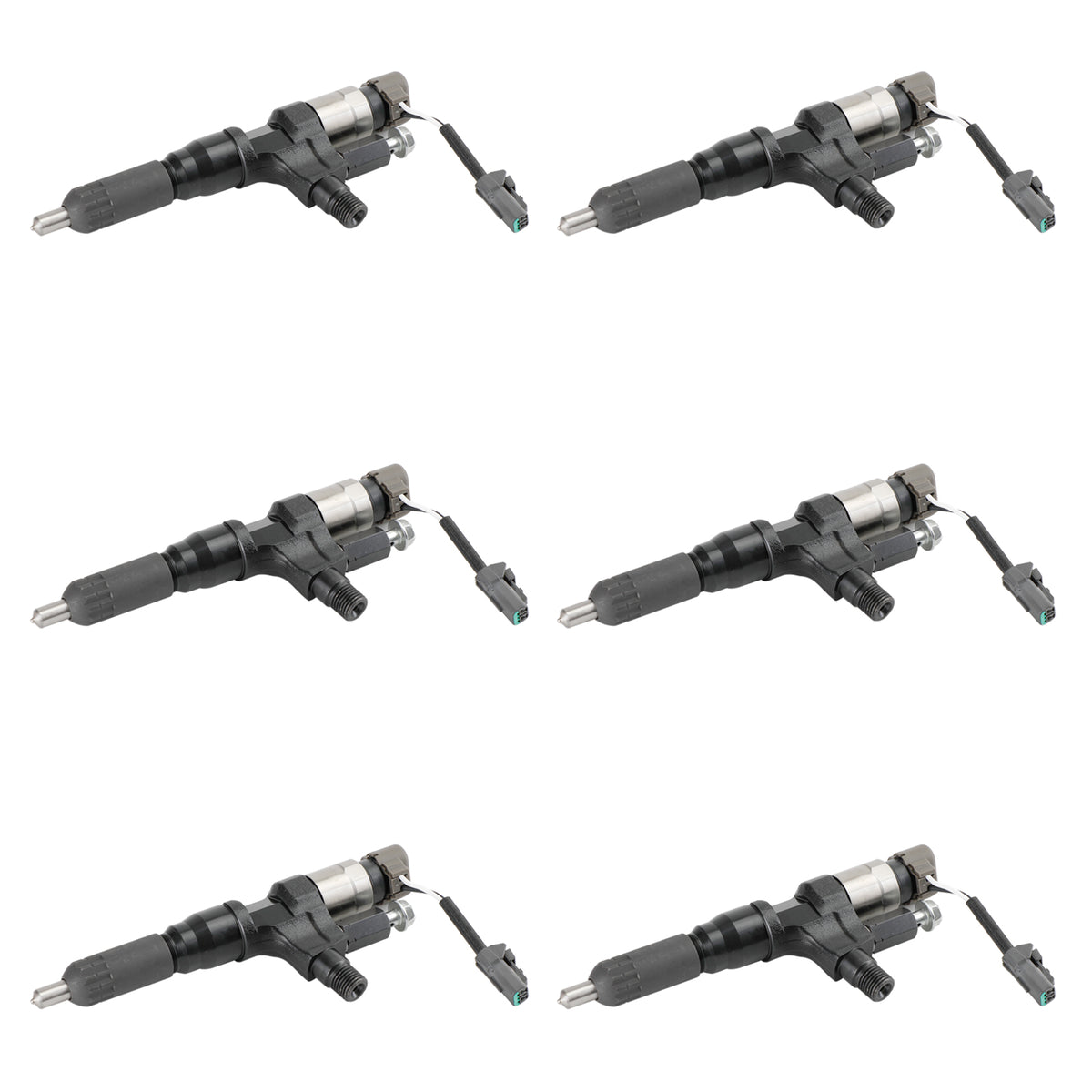 Hino J08E Fit Kobelco SK330-8 6PCS Fuel Injectors 095000-6593