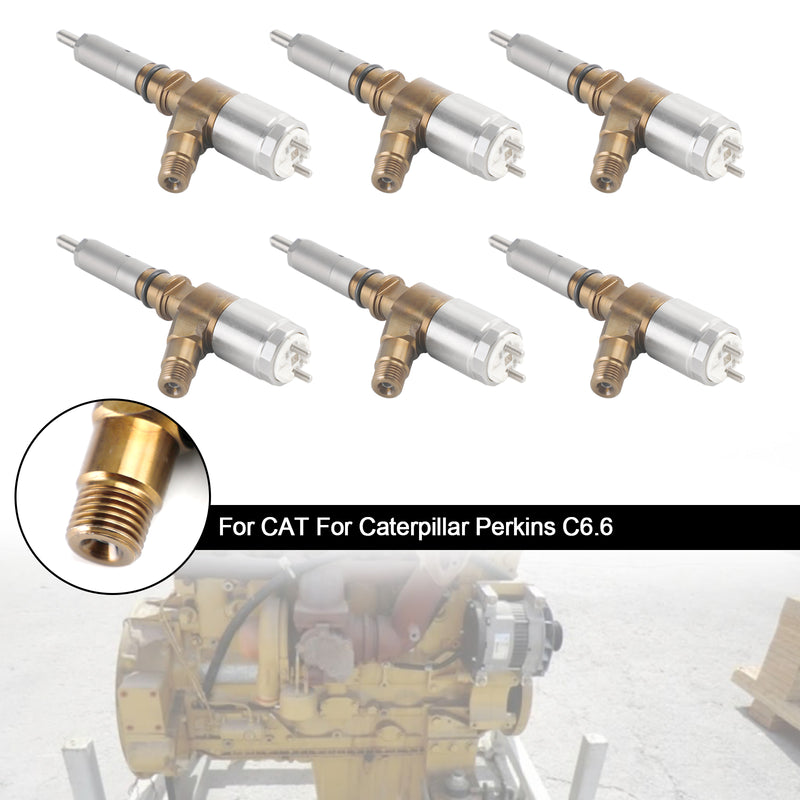 Caterpillar Perkins C6.6 Fit CAT 320-0690 6PS Fuel Injectors 2645A749
