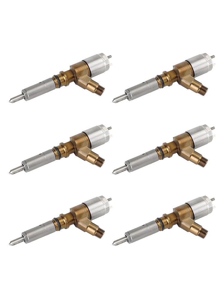 CAT Fit Caterpillar Perkins C6.6 320-0680 6PCS Fuel Injectors 2645A747