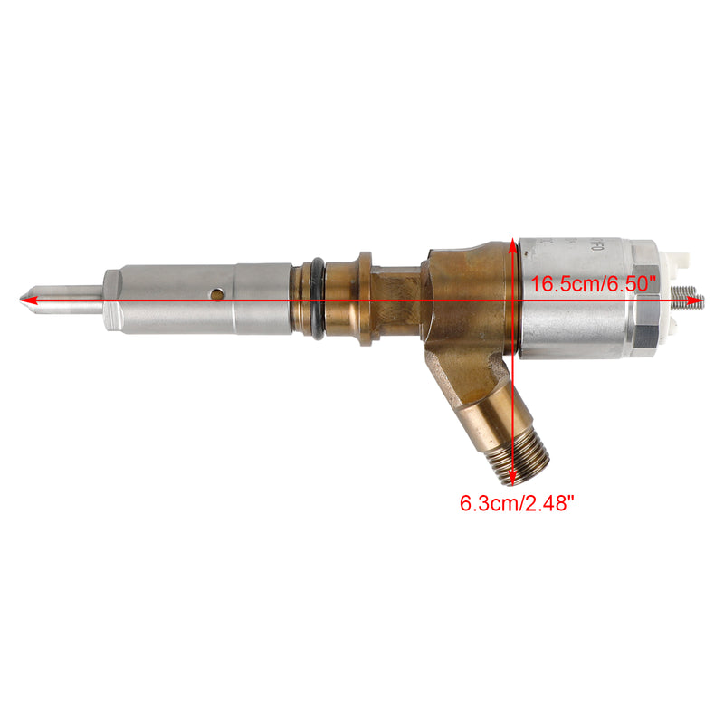 Caterpillar C6 C6.4 Fit CAT 320D Excavator 6PCS Fuel Injectors 3264700