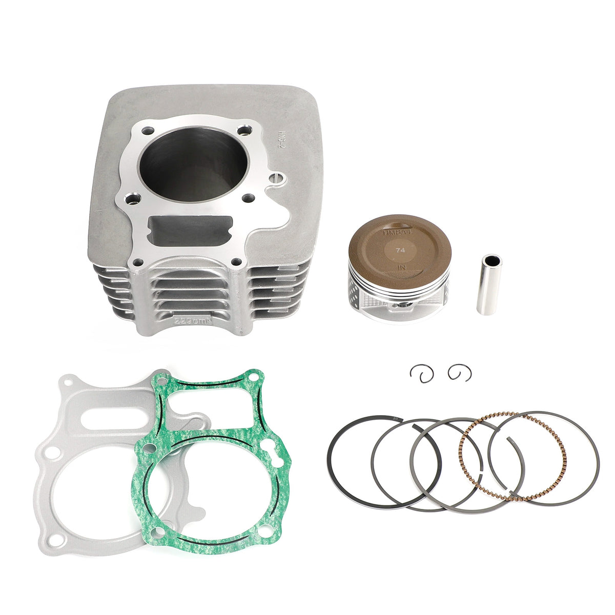 Honda TRX 250EX 250X Top End Kit 2001-2022 267.5cc Piston Gaskets Cylinder
