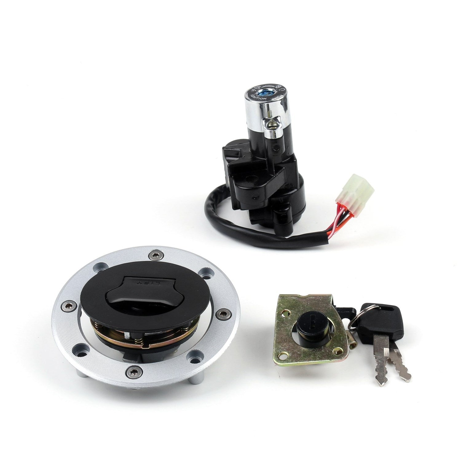 Suzuki GSXR 600 1997-2000 GSX-R 750 1993-1999 Ignition Switch Fuel Cap Seat Lock Set