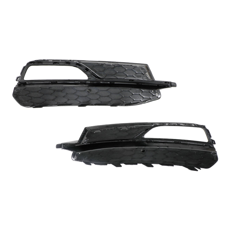 2013-2016 Audi A3 S3 S-Line Lower Bumper Fog Light Cover Grill 8V3807681G 8V3807682G