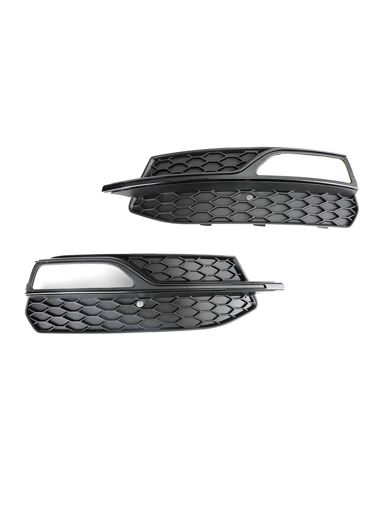 2013-2016 Audi A3 S3 S-Line Lower Bumper Fog Light Cover Grill 8V3807681G 8V3807682G