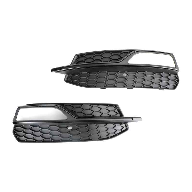 2013-2016 Audi A3 S3 S-Line Lower Bumper Fog Light Cover Grill 8V3807681G 8V3807682G