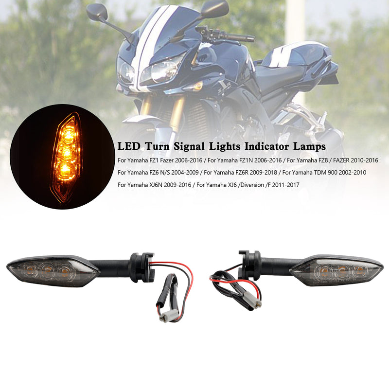 Yamaha FZ1 N FZ8 FZ6 FZ-6R TDM900 XJ6 LED Turn Signal Lights Indicator Lamps