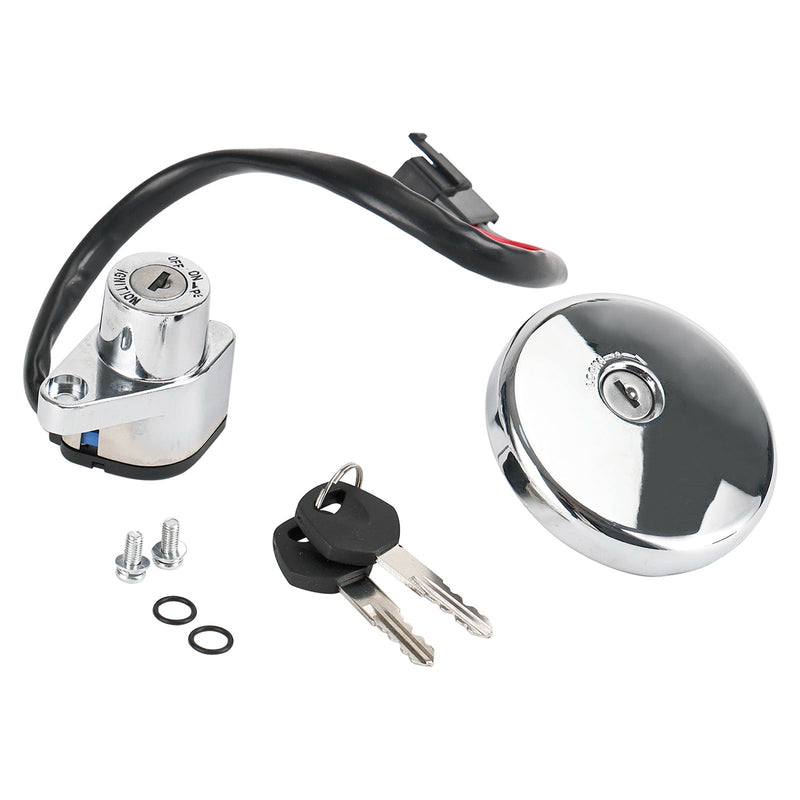 Kawasaki VULCAN 500 LTD 800 CLASSIC 2001-2009 Ignition Switch & Fuel Tank Cap Fits