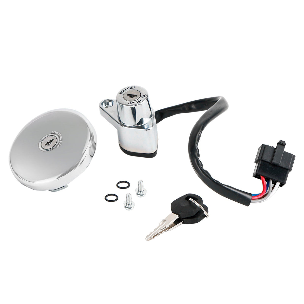 Kawasaki VULCAN 500 LTD 800 CLASSIC 2001-2009 Ignition Switch & Fuel Tank Cap Fits
