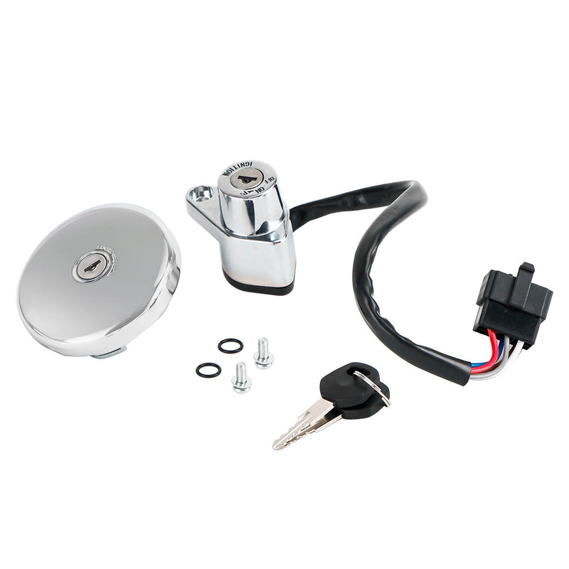 Kawasaki VULCAN 500 LTD 800 CLASSIC 2001-2009 Ignition Switch & Fuel Tank Cap Fits