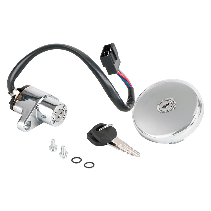 Kawasaki VULCAN 500 LTD 800 CLASSIC 2001-2009 Ignition Switch & Fuel Tank Cap Fits