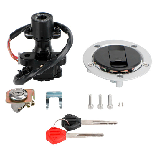 Suzuki GSX-R GSXR 1000 2007-2016 K7-L6 Ignition Key Switch Fuel Gas Cap Seat Lock Set