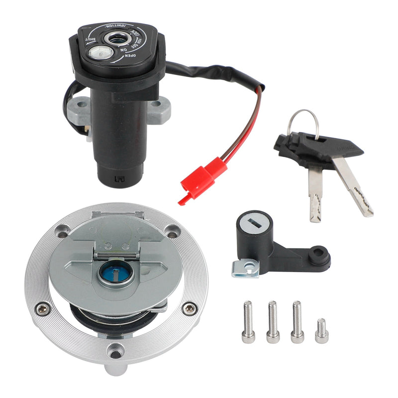 Yamaha YZF-R15 MT-15 2013-2018 Ignition Lock, Fuel Tank Cap And Seat Lock Fits