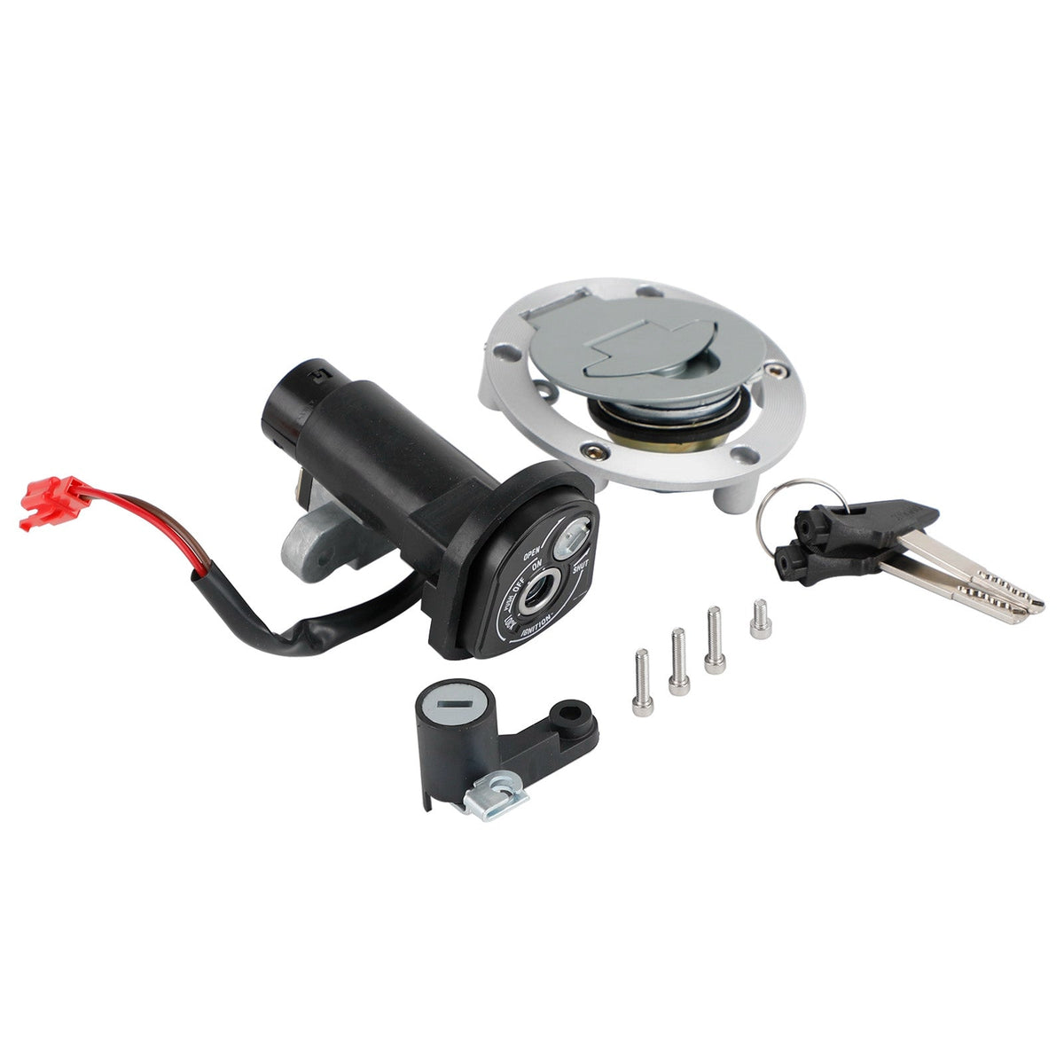 Yamaha YZF-R15 MT-15 2013-2018 Ignition Lock, Fuel Tank Cap And Seat Lock Fits