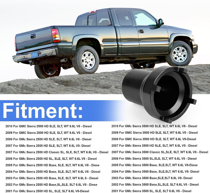 Output Shaft Lock Nut Socket Wrench Removal Tool 29531231 Compatible with Allison LCT 1000 2000 2400 5 & 6-Speed 2001-2010 NV4500 5-Speed Manual Transmissions