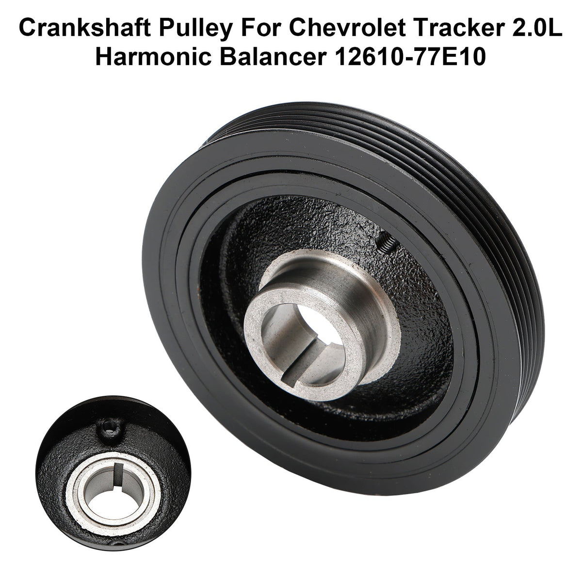 Crankshaft Pulley For Chevrolet Tracker 2.0L Harmonic Balancer 12610-77E10