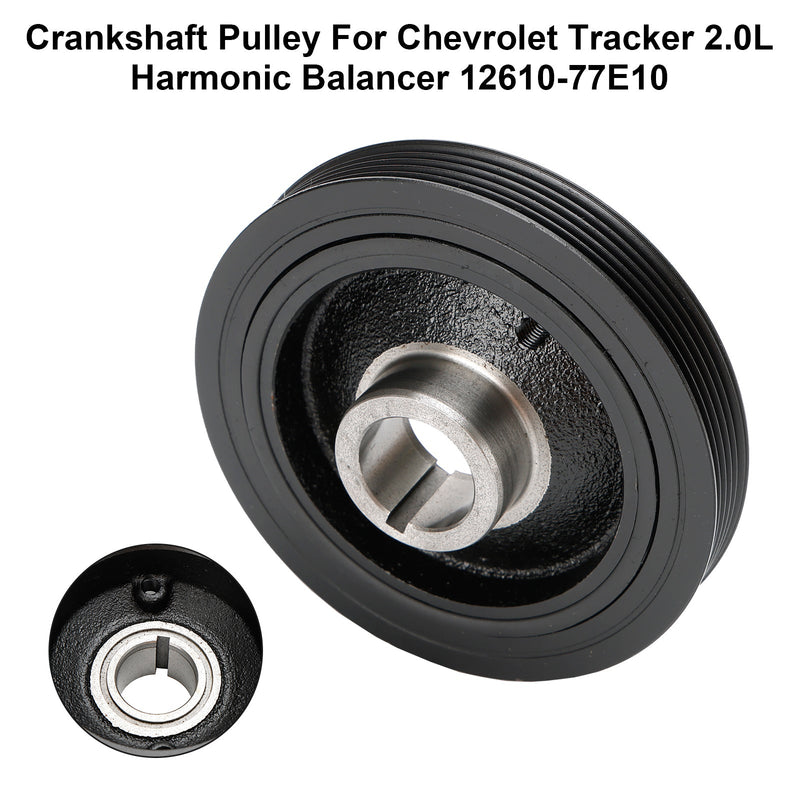 Crankshaft Pulley For Chevrolet Tracker 2.0L Harmonic Balancer 12610-77E10