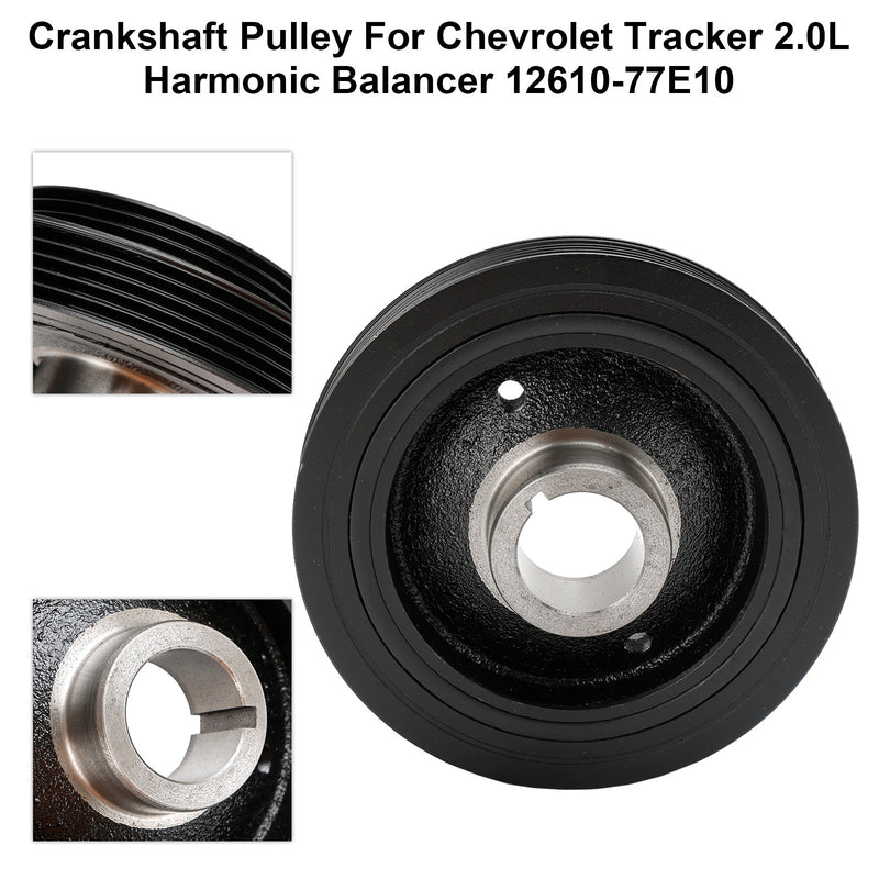 Crankshaft Pulley For Chevrolet Tracker 2.0L Harmonic Balancer 12610-77E10