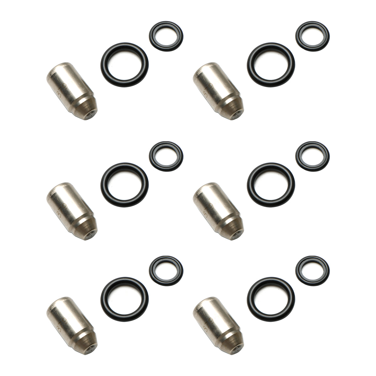 Caterpillar 3304 3306 D330C D333C 6PCS Injectors Nozzle Service Group 8N8796