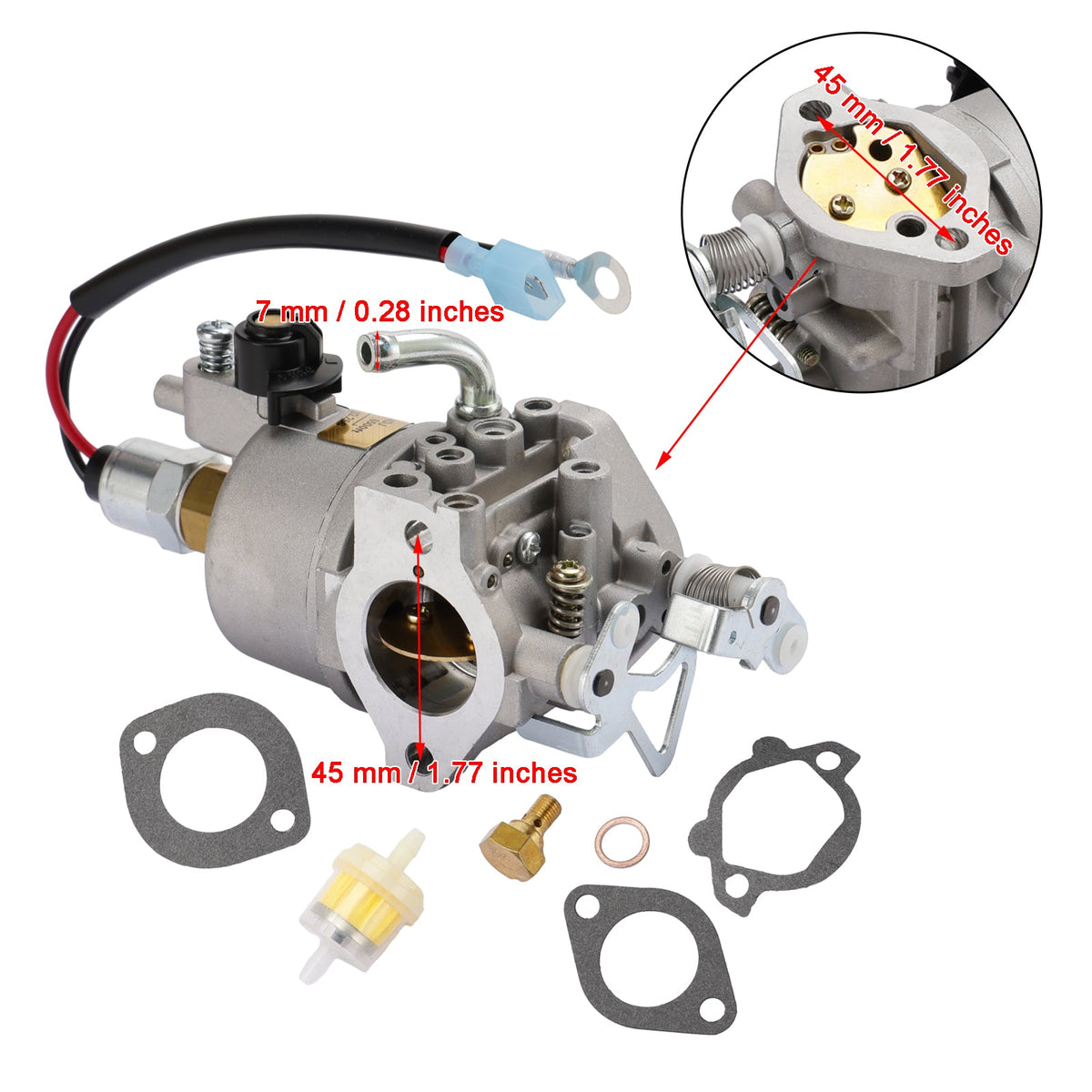Onan Cummins A041D736 A042P619 Microquiet 4000W Carburetor Carb