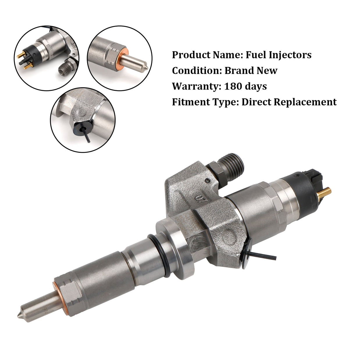 Fuel Injector 0445120008 Fit Duramax Fit Chevy Silverado 2001-2004.5