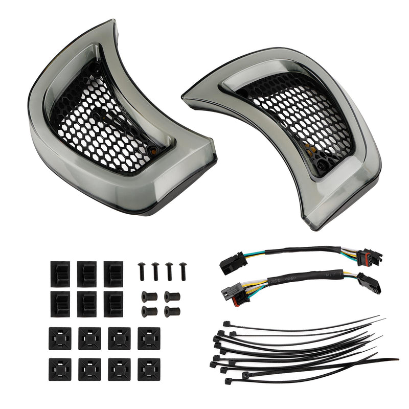 Road Glide Special FLTRXS 2015-2023 Plug Play Headlight Fairing Vent Light