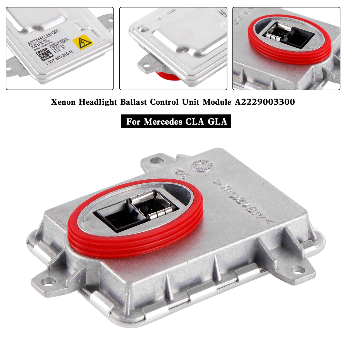 Mercedes CLA GLA Xenon Headlight Ballast Control Unit Module A2229003300