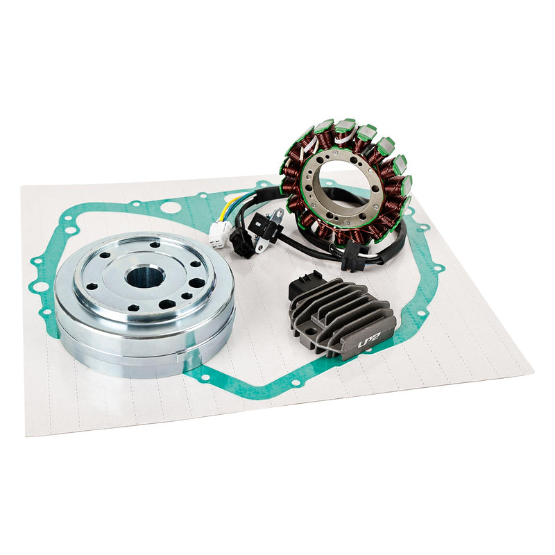 Suzuki Eiger 400 Manual 2002-2007 Flywheel Rotor Stator Regulator & Gasket