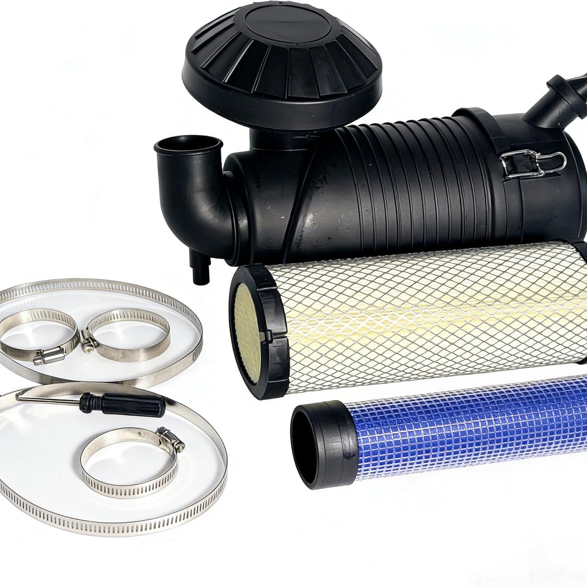 Heavy Duty Air Filter Upgrade Kit �C Fits Kawasaki FR651V/FR691V/FR730V FR Series Engines, Replaces 11013-0752 for Mowers