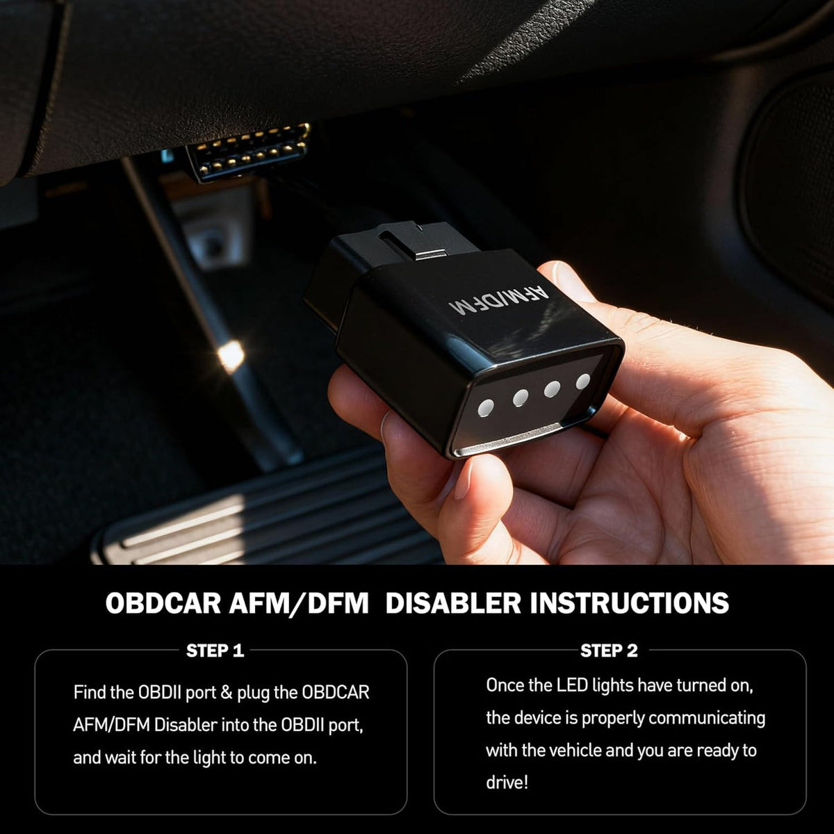 AFM/ DFM Disabler Active Fuel Management AFM Disable Device Compatible with V6 & V8 GM Motors