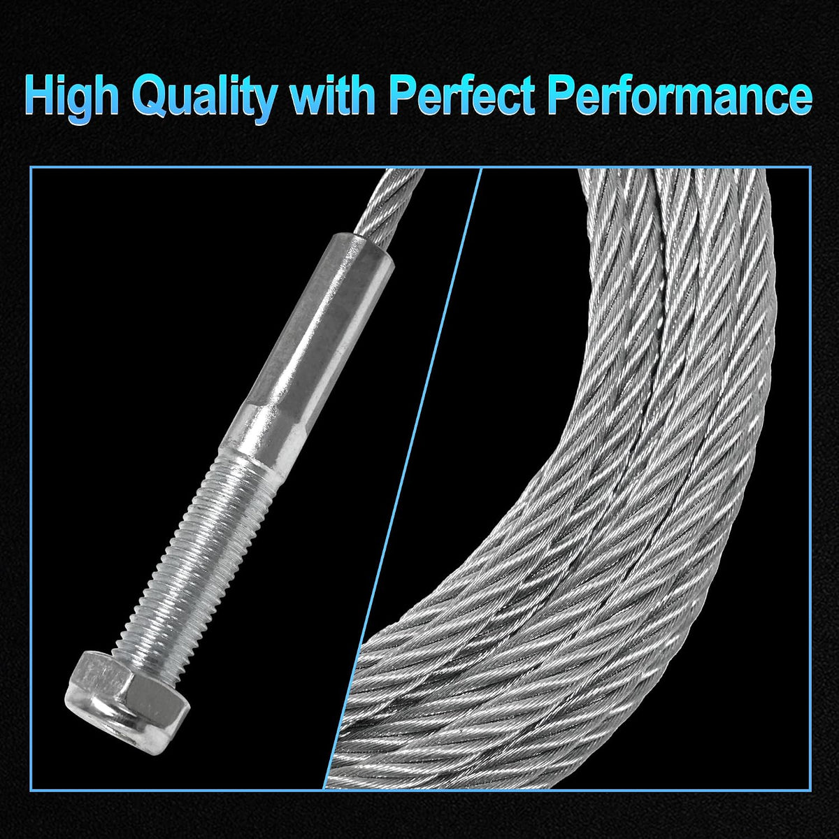 Equalizer Cables N372 / BH7529-86 for Rotary Lift Model SPO10 Set of 2