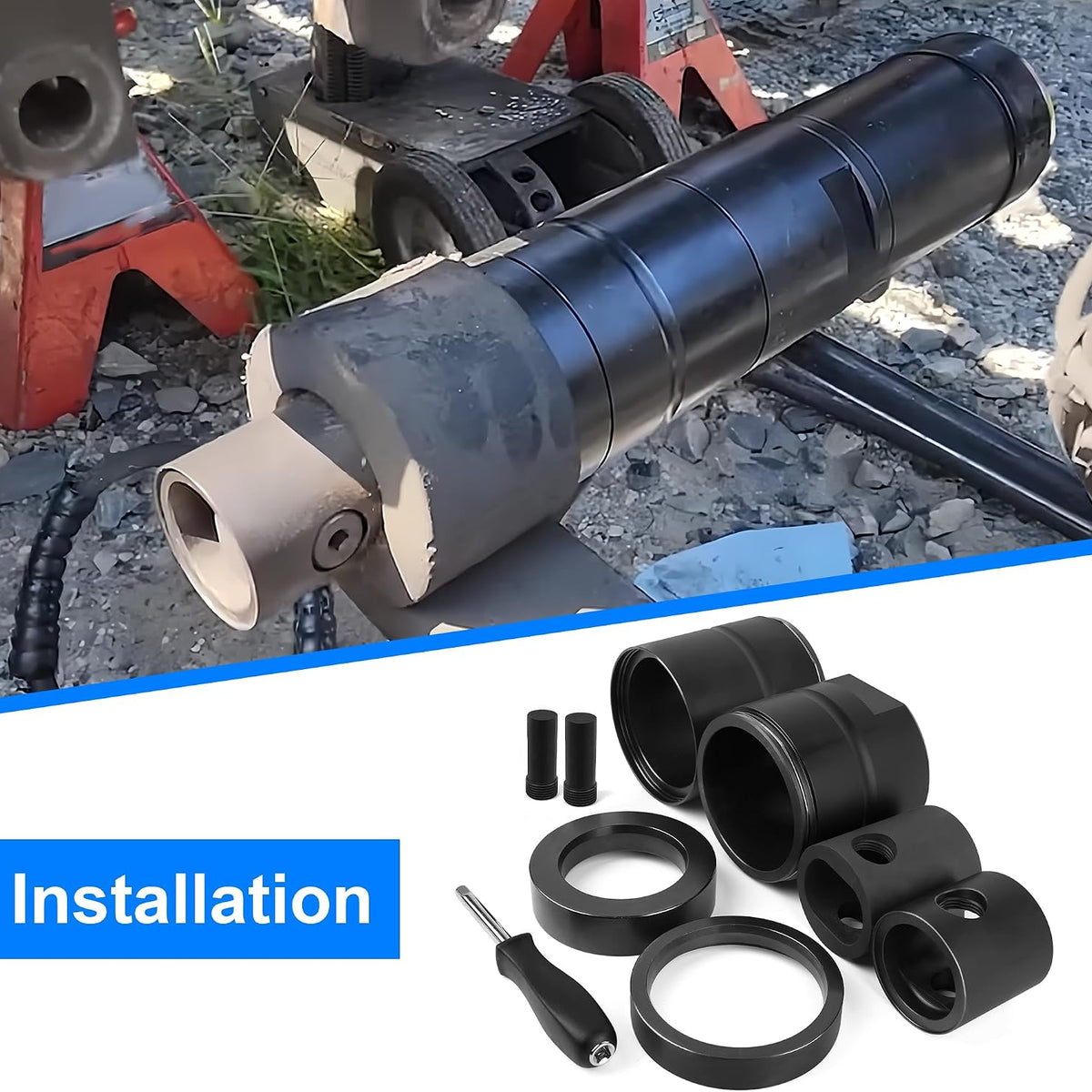 Pin and Bushing Adapter Service Kit 15030 for Heavy Duty Trucks & Equipment