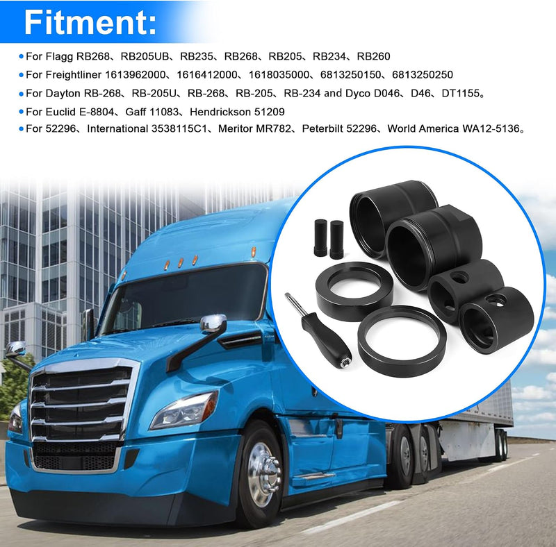 Pin and Bushing Adapter Service Kit 15030 for Heavy Duty Trucks & Equipment