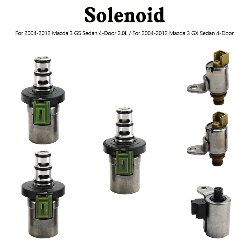 48420K-R 4F27E 6PCS Transmission Solenoid Kit For Mazda 3 GS 2004-2012