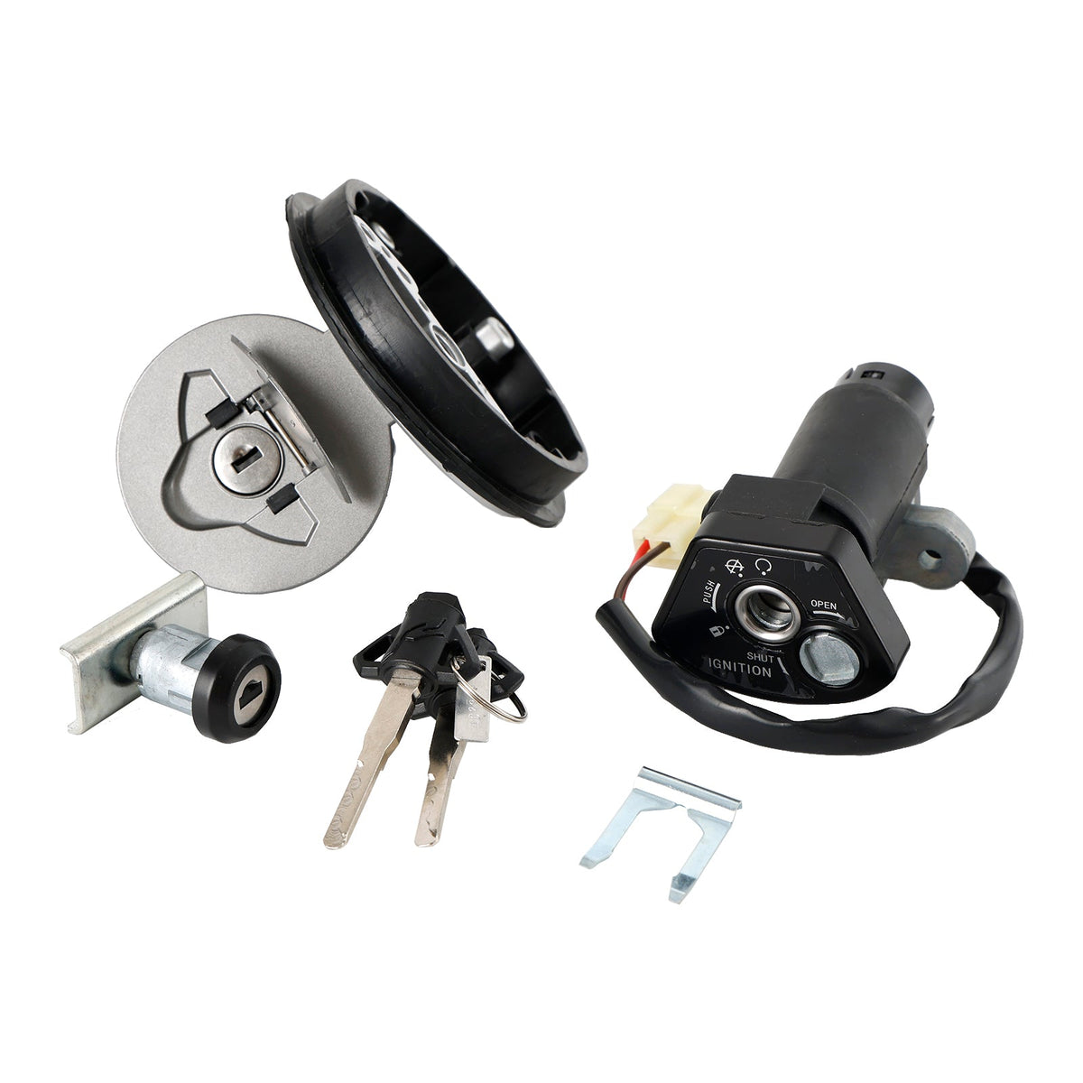 Yamaha R15 V3 YZF155 2019-2021 Fuel Gas Cap, Ignition Switch & Seat Lock Set