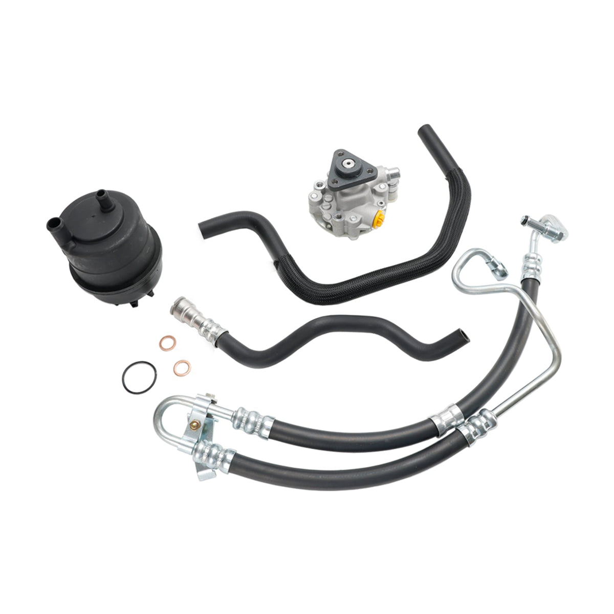 Power Steering Pump Kit Fit BMW E46 320i 323i 325i 328Ci 328i 330i 2001-2005