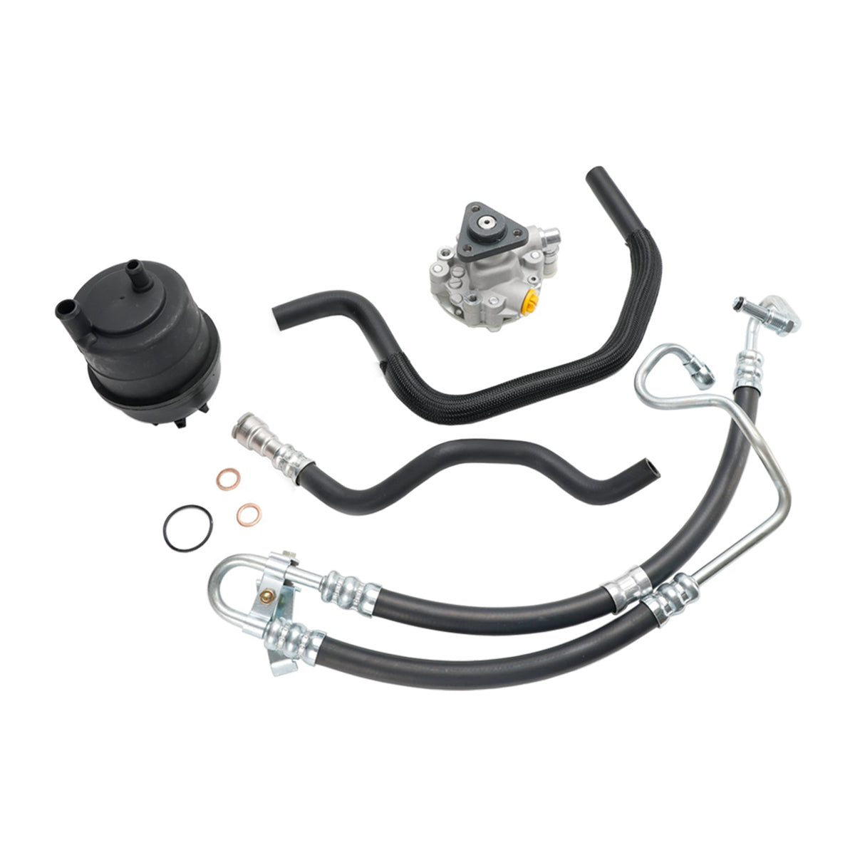 Power Steering Pump Kit Fit BMW E46 320i 323i 325i 328Ci 328i 330i 2001-2005