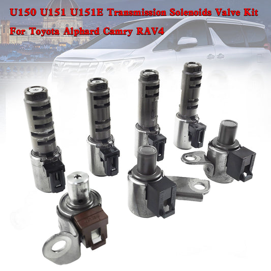 U150 U151 U151E Transmission Solenoids Valve Kit For Toyota Alphard Camry RAV4