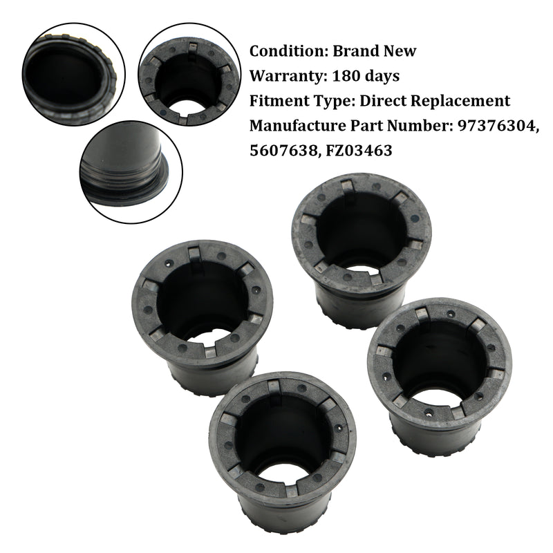 Vauxhall Astra H/J Corsa D Mokka 1.7 4PCS Fuel Diesel Injector Upper Seal