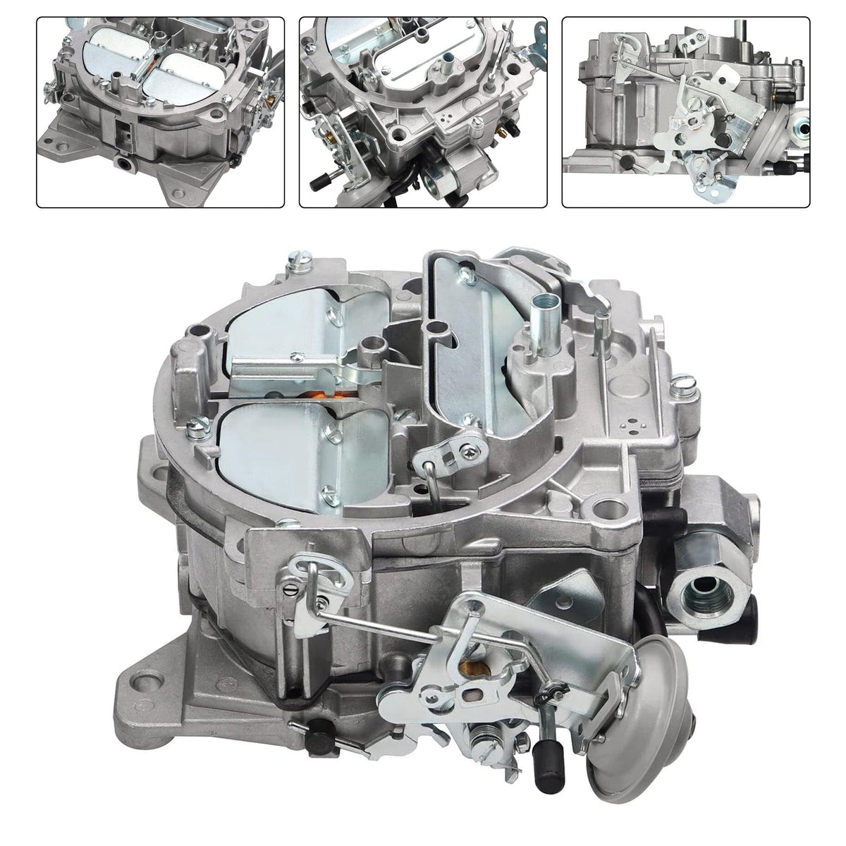Chevy 327 350 427 454 750 CFM 4 Barrel 4MV Quadrajet Carburetor
