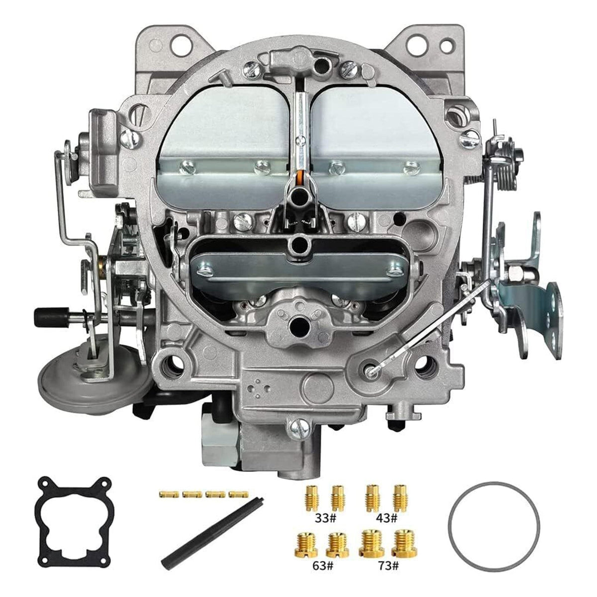 Chevy 327 350 427 454 750 CFM 4 Barrel 4MV Quadrajet Carburetor