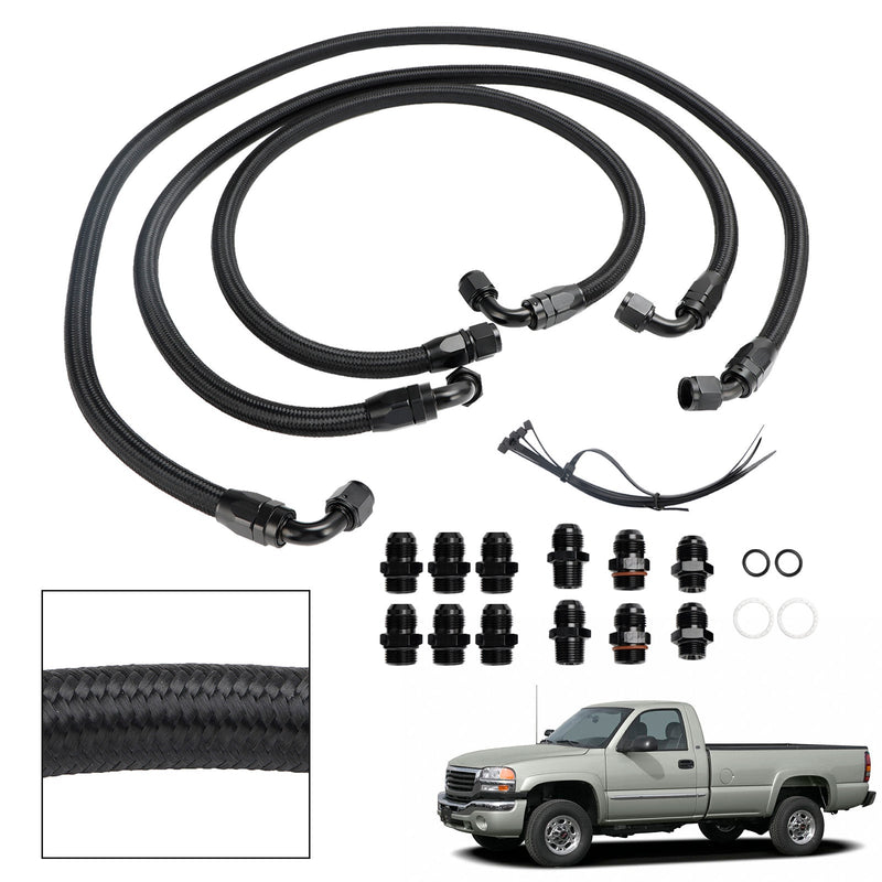Transmission Cooler Lines 21101404 For GM 6.6L LLY Duramax LB7 2001-2005