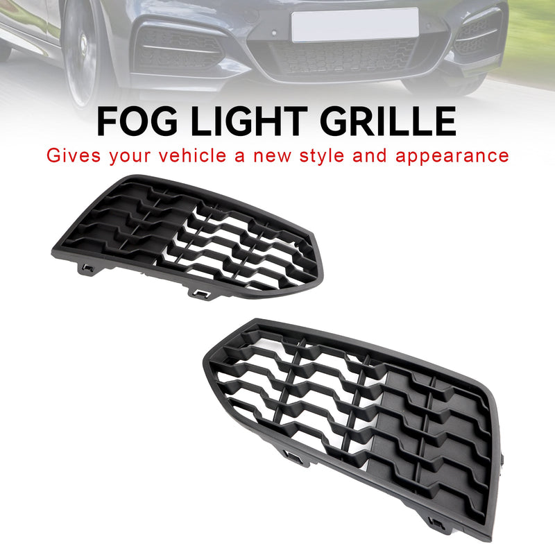 10/2012-04/2017 BMW 2-Series F22 Left+Right Front Bumper M Fog Light Grill 51118056797 51118056798