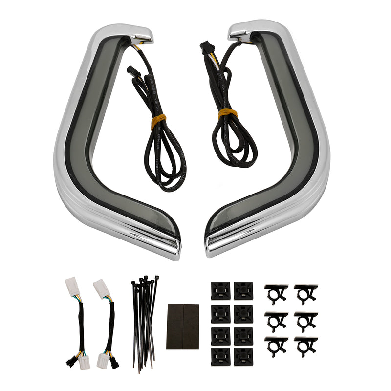 FLHTCU Electra Glide 2006-2013 Chrome Tracer Lower Accent Lights 2956