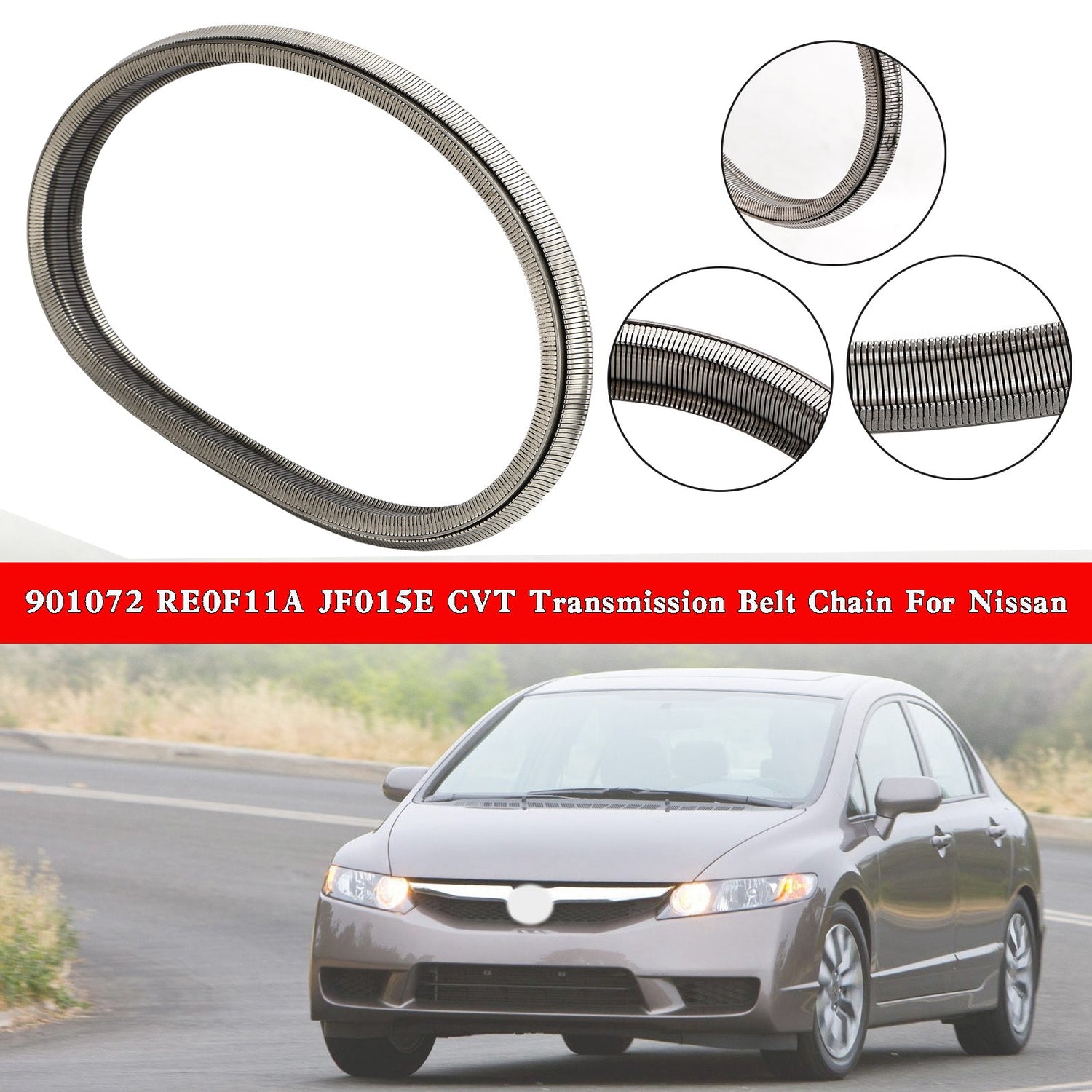 901072 RE0F11A JF015E CVT Transmission Belt Chain For Nissan