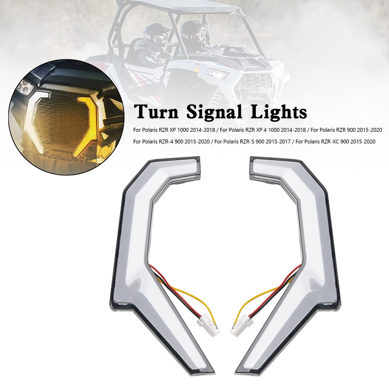 Polaris RZR XP 4 1000/S 4 900 2014-2020 UTV Turn Signal Fang Accent Lights
