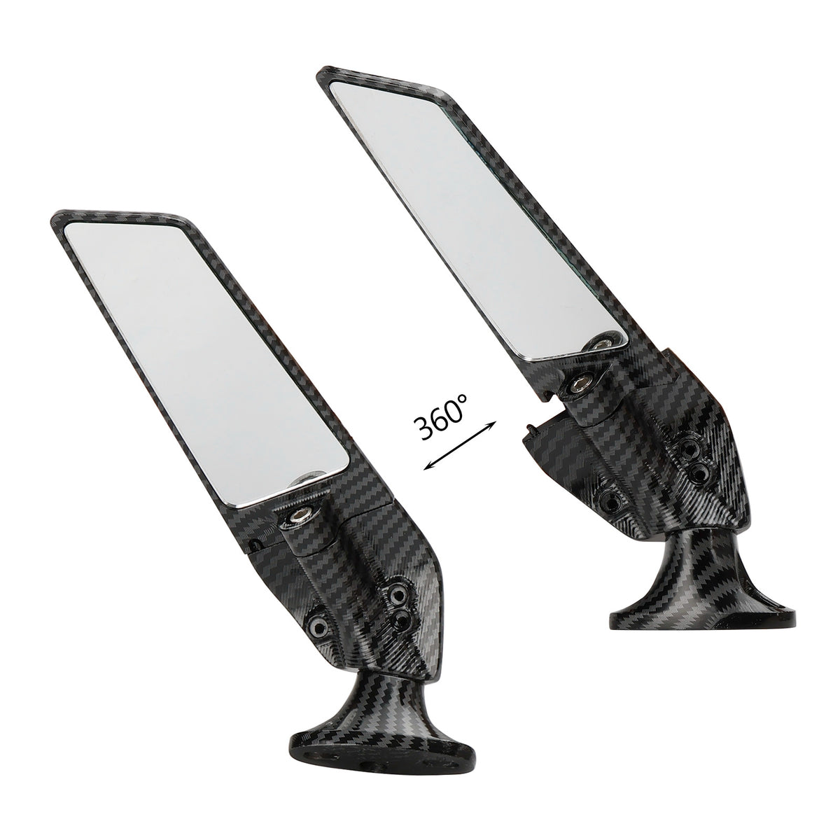 Honda CBR1000RR CBR 1000 RR 2004 2005 2006 2007 Wing Fin Rearview Mirrors