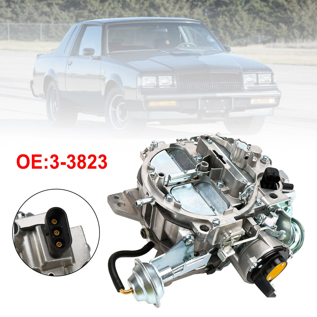 Buick Chevy Pontiac 305 Engine Electric Choke 1986-1988 Carburetor 3-3823