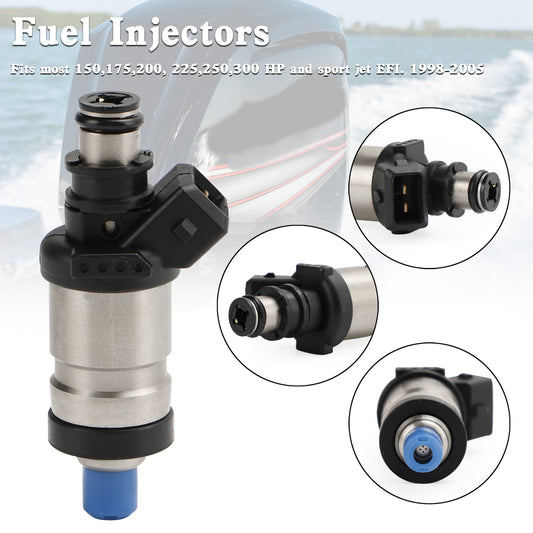 Mercury Outboard 150 175 200 225 250 300 HP 1998-2005 18715T1 Fuel Injectors