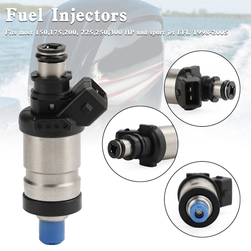 Mercury Outboard 150 175 200 225 250 300 HP 1998-2005 18715T1 Fuel Injectors